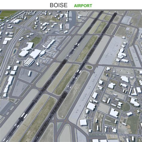 Boise Airport Model - TurboSquid 2051755