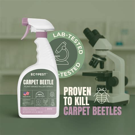 Carpet Beetle Spray, 22 oz. | Natural, Plant-Based Carpet Beetle Bug ...