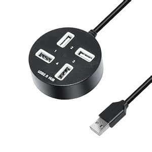 Meshiv MM140HUB 4in1 Port USB 2.0 Hub, Support Up to 1TB Multi Hub ...