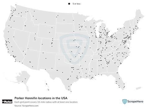 List of all Parker Hannifin locations in the USA - ScrapeHero Data Store