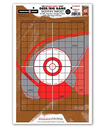 Buy Life Size Deer Vital Organ in - Paper Hunting & Shooting Targets ...
