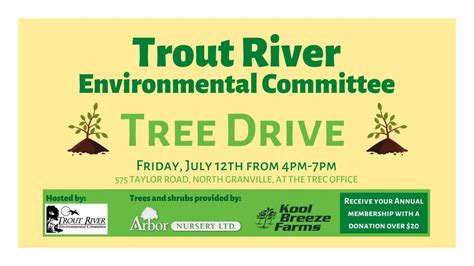 TREC Annual Tree Drive, Trout River Environmental Committee, Kensington ...