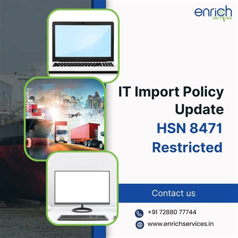 IT Import Policy Update: HSN 8471 Restricted