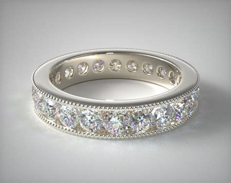 Ladies 2.00ctw* Milgrain Channel Set Diamond Eternity Ring-130026a75p
