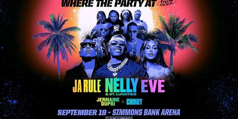 Nelly with Ja Rule, Eve, Chingy and more, Pine Knob Music Theatre ...