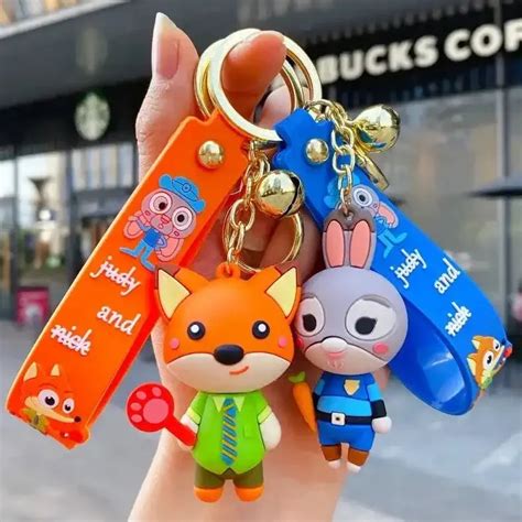 Nick & Judy Chibi Style Keychain