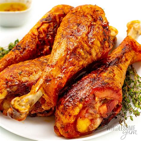 Roasted Turkey Legs (Easy, Juicy, Crispy!) - Wholesome Yum