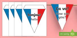 French Display Poster