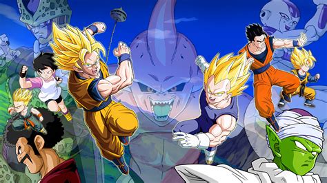 Dragon Ball Z - Infinite World title screen (16:9) by d0d0g0ne on ...