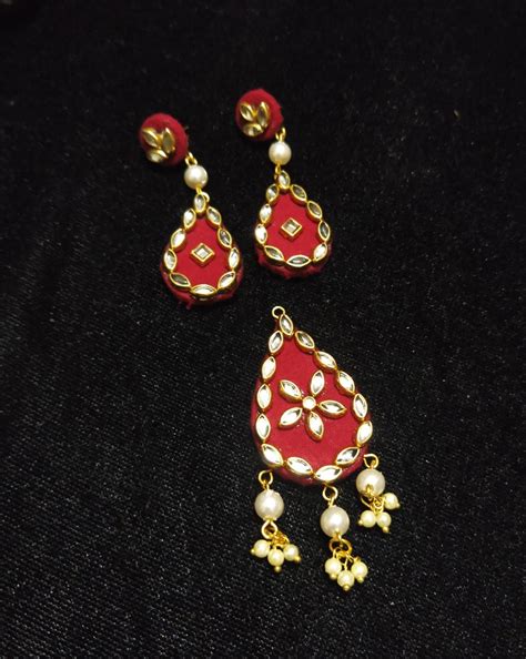 Image result for Fabric Jewelry Tutorial