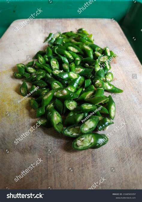 Image Chopped Green Chilies Green Chiles Stock Photo 2168583297 ...