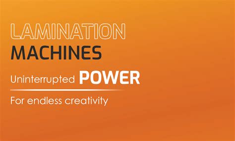 Lamination Machine – Apramatt India