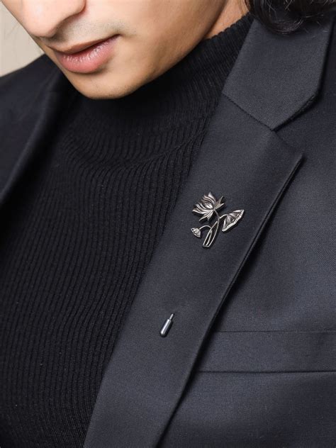 Lotus Magic Lapel Pin - Buy Lapel Pins for Men from Cosa Nostraa