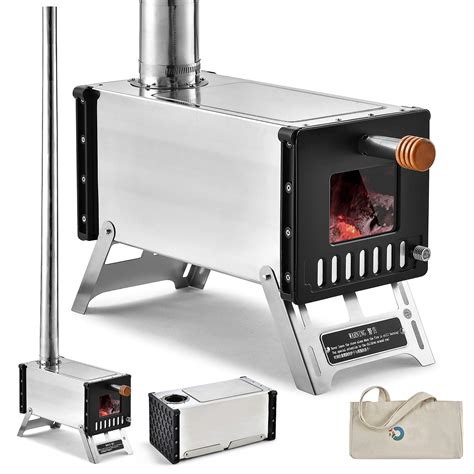 Tent Stove Foldable Camping Stove Portable Wood Burning Stove Wood ...