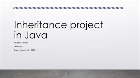 Image result for Inheritance Project in Java