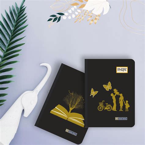 Shape Classic Notes- A5 Size, 192 Ruled Pages, Natural Shade, Pack of ...