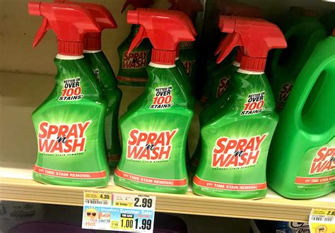 Spray n Wash Laundry Stain Remover Just $0.49 at ShopRite! | Living ...