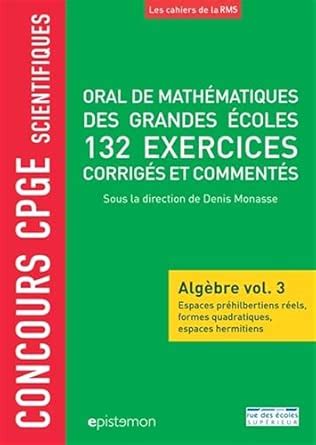 Amazon.in: Buy Oral de mathematiques des grandes ecoles - 200 exercices ...