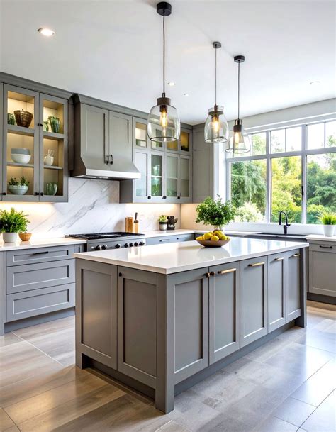 24 Gray Kitchens Ideas for Coordinated Kitchen Styling - Too Much Time