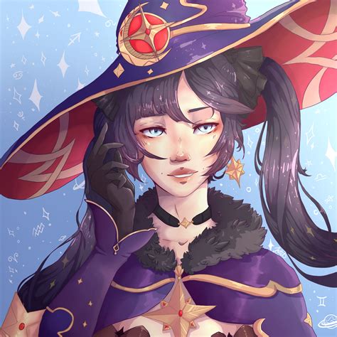 ArtStation - Mona from Genshin Impact