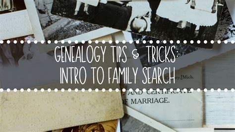 Image result for FamilySearch Tutorials