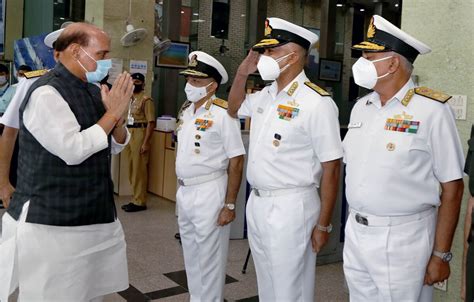Role of Indian Navy important in national security: Rajnath Singh at ...