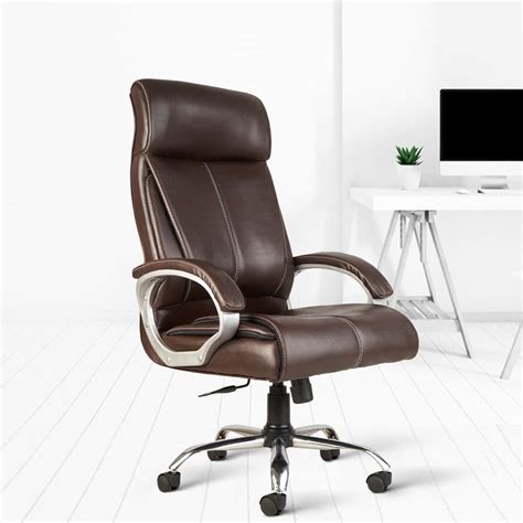 CELLBELL C54 Ergonomic High Back Boss Chair Leather Office Chair ...