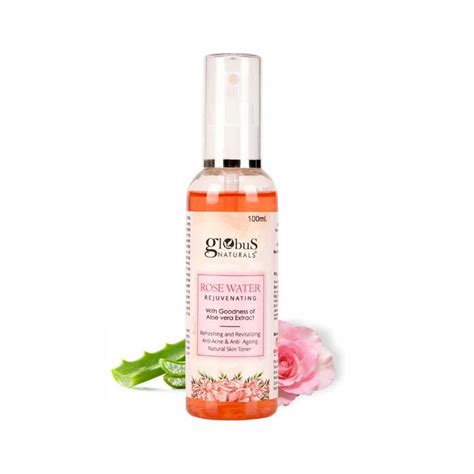 Buy Globus Naturals Rejuvenating Rose Water with Goodness of Aloe Vera ...