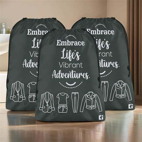 Kuber Industries Pack of 3 Cloth Storage Bag | Storage Organizer ...