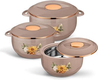 Buy Milton Divine Jr. Inner Stainless Steel Serving Casserole Gift Set ...