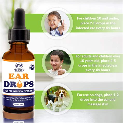 Natural Ear Drops for Ear Infection Treatment - Herbal Eardrops for ...