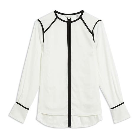 Buy Women White Solid Tops Online - 806081 | The Collective