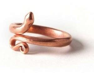 Mother Tradition Consecrated Snake Ring - Medium Copper Copper Plated ...
