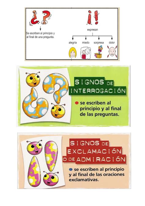 Signos De Interrogación Y Exclamación Con Ejemplos Y Ejercicios – GBSORU