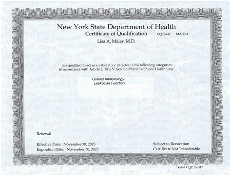 Certifications & Licenses | Advanced Diagnostic Laboratories