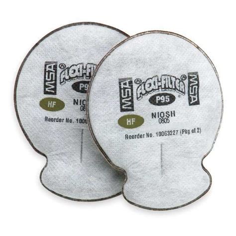 Msa Safety Filter, Flexi-Filters, Black, Bayonet, MSA(R) Advantage ...