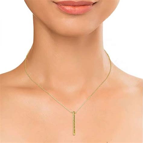 Mia by Tanishq Women's Secret Key Gold Necklace : Amazon.in: Fashion