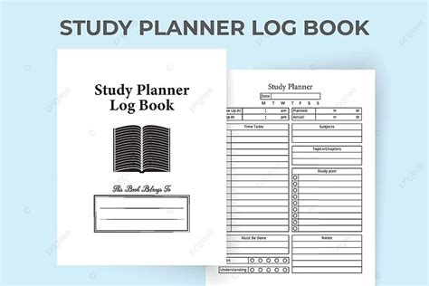 Image result for Study Planner Notebook