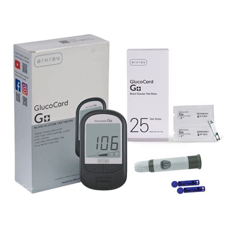 ARKRAY Smart Glucocard G+ Blood Glucose Meter | Diabetes Check Machine ...