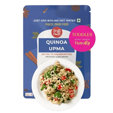 Toddler Quinoa Upma – DryM Foods