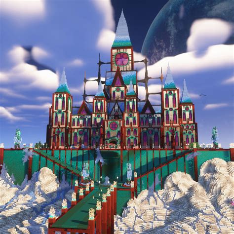 Image result for Minecraft Ice Castle Tutorial
