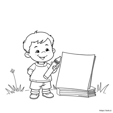 Preschool Coloring Book Pages
