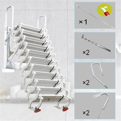 Takpylia Wall-mounted Folding Stairs, Attic Ladder Pull Down India | Ubuy
