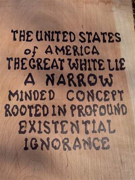 America The Great White Lie A Narrow Minded Concept Rooted In Profound ...