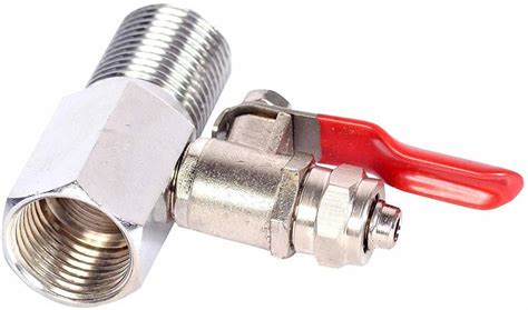 BORYS RO/UV Water Purifier Inlet Ball Valve Set 3/8" + Brass Metal ...