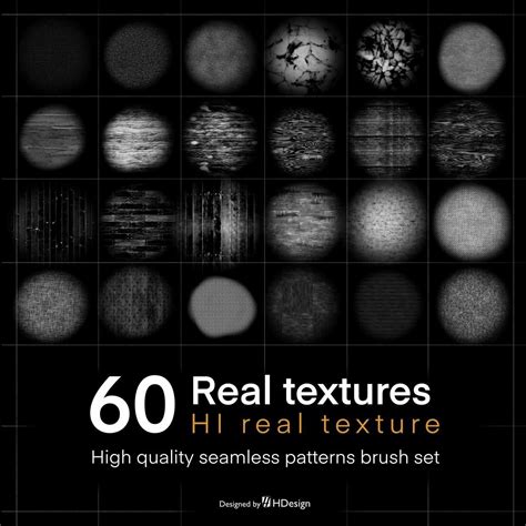 High quality procreate seamless textures brush set | Procreate brushes ...
