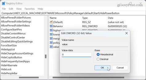 Image result for Power Button Not Visible Windows 11