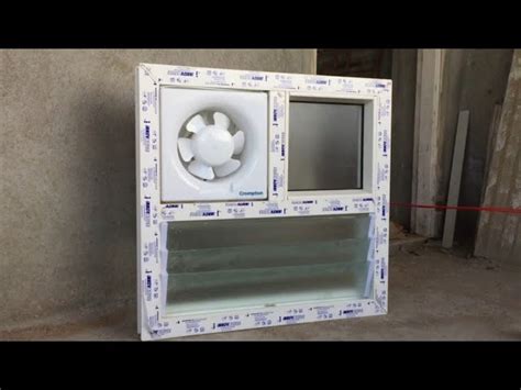 UPVC Ventilator - UPVC Ventilator Fan Provision Windows Service ...