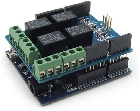 HiLetgo 5V 4 Channel Relay Shield for Arduino UNO R3 India | Ubuy