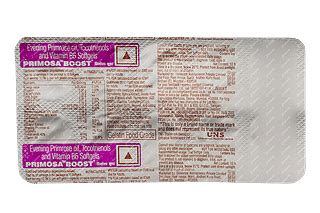 Primosa Boost Softgel Capsule 10 - Uses, Side Effects, Dosage, Price ...